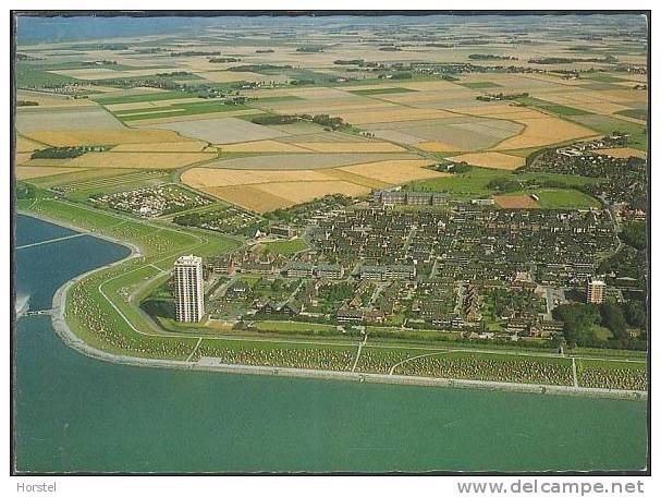 D-25761 Büsum - Nordseeheilbad - Hochhaus - Strand - Luftaufnahmen - Aerial View - 5 Karten - Buesum