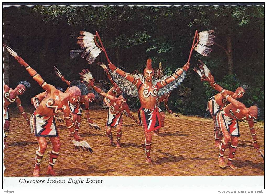 USNorth Carolina Cherokee Eagle Dance - Other & Unclassified