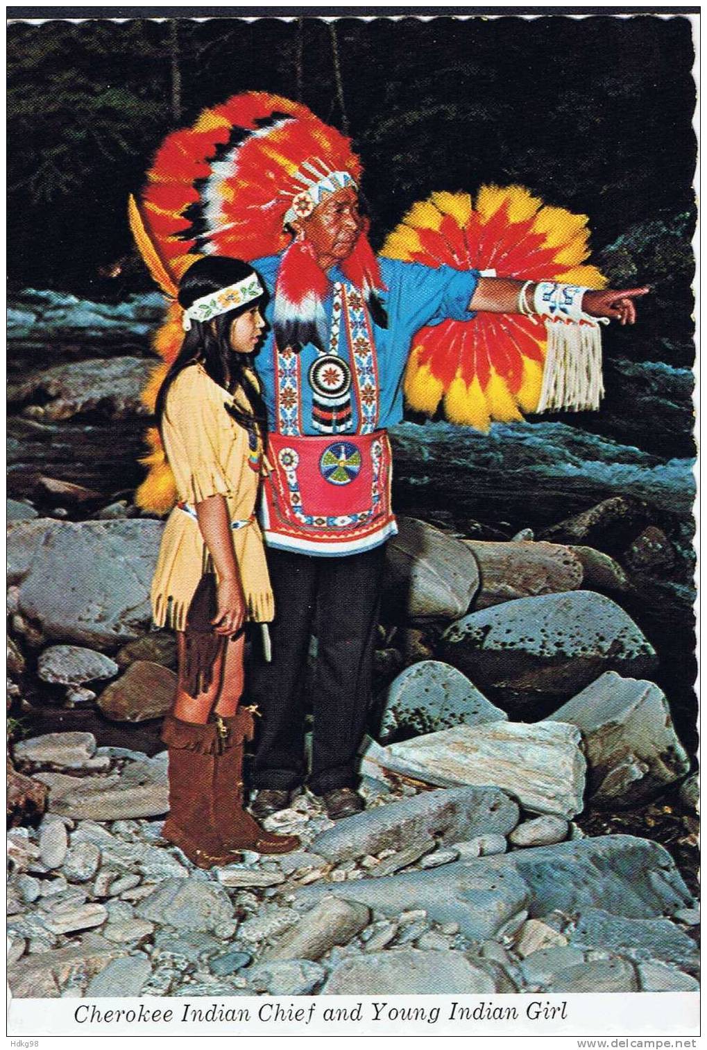 USNorth Carolina Cherokee Indian Chief - Sonstige & Ohne Zuordnung