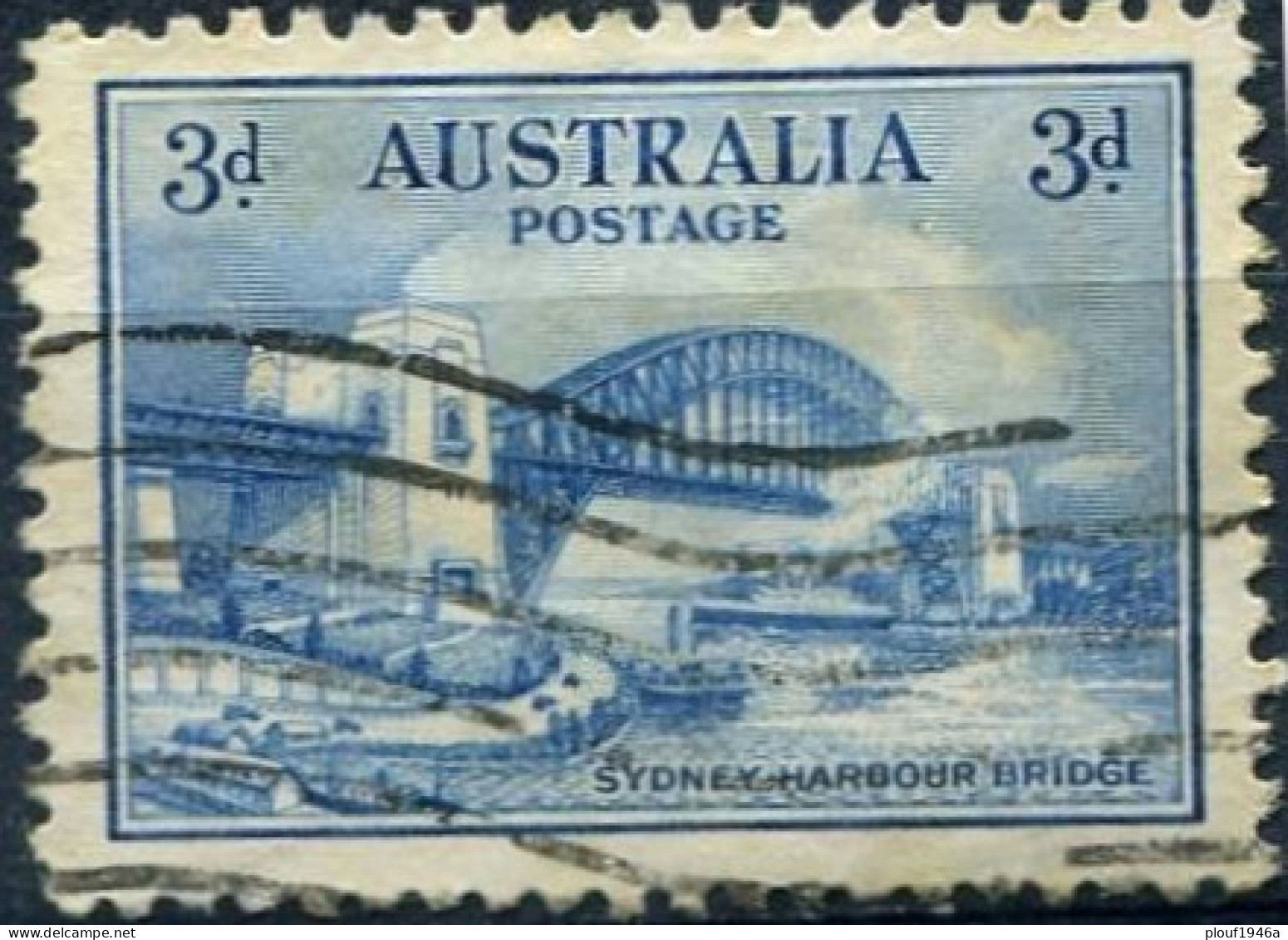 Pays :  46 (Australie : Confédération)      Yvert Et Tellier N° :   90 (o) - Used Stamps