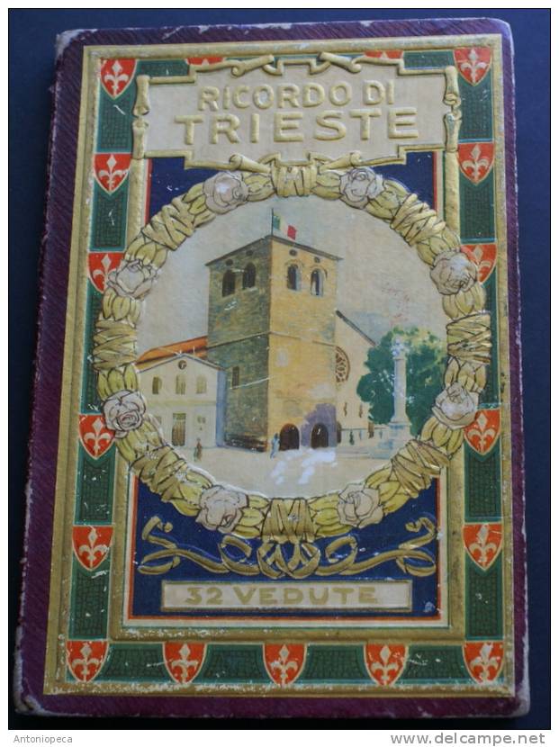 RACCOLTA ANNI 40 DI 32 VEDUTE PANORAMICHE DELLA CITTA' DI TRIESTE - Altri & Non Classificati