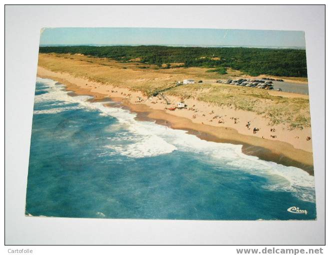 (159 )(vente Directe )     Vendée La Terriere Vue Aérienne La Plage 1973 - Les Herbiers