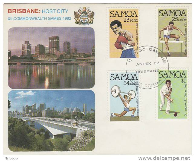 Samoa-1982 Anpex 82 Souvenir Cover - Samoa