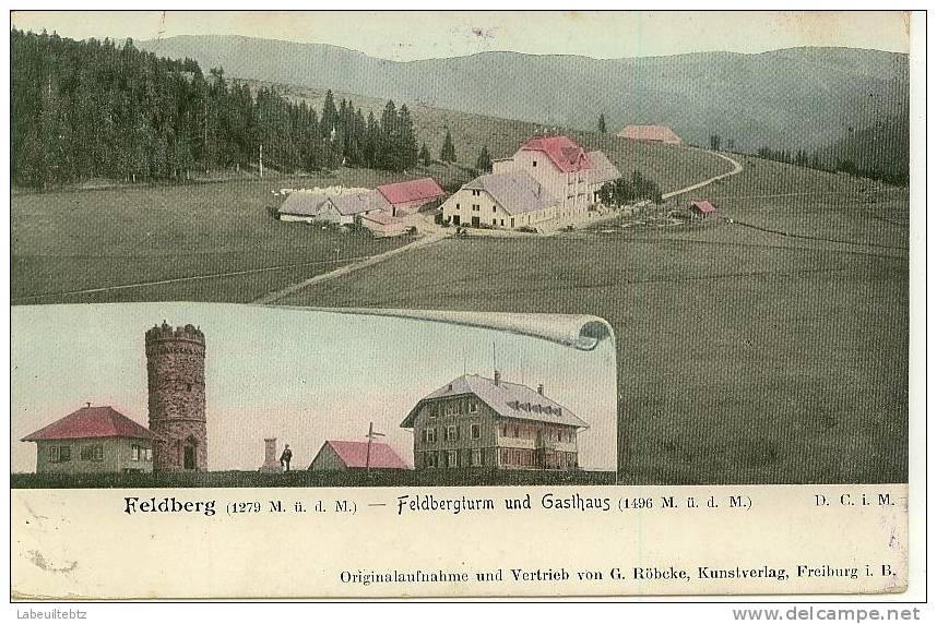 FELDBERG - Feldergturm Und Gasthaus - Feldberg