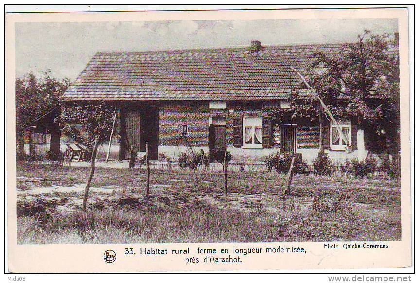 LES PAYSAGES BELGES .3ieme SERIE .LA CAMPINE.33.HABITAT RURAL .FERME PRES D'AARSCHOT. - Aarschot