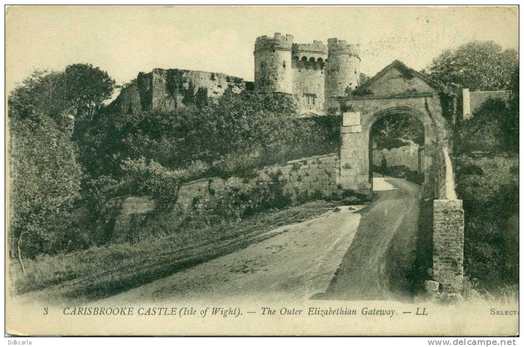 Isle Of Wight - Carisbrooke Castle - The Outer Elizabethian Gateway - Sonstige & Ohne Zuordnung