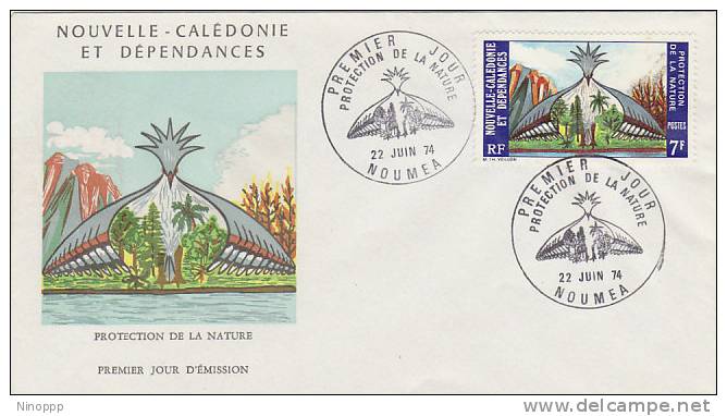 New Caledonia-1974 Nature Protection FDC - Other & Unclassified