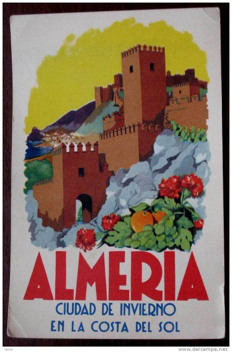 ALMERÍA. CIUDAD DE INVIERNO EN LA COSTA DEL SOL. - PUBLICIDAD - SIN CIRCULAR - Almería