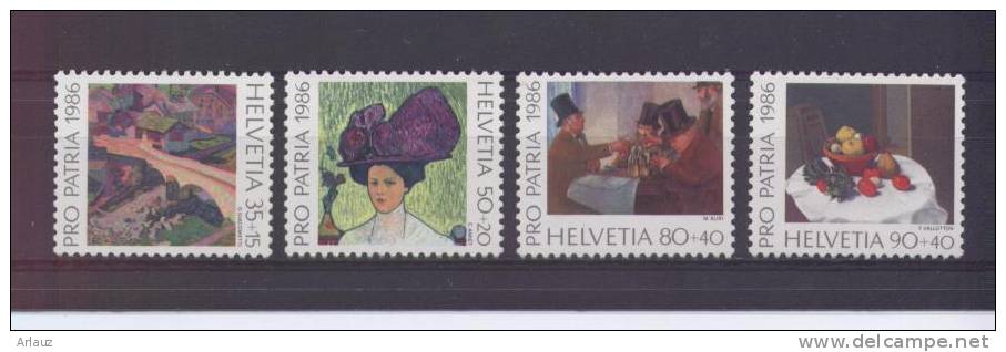 SUISSE.1986.PRO PATRIA.   .  (YVERT N° 1246-1249) - Unused Stamps