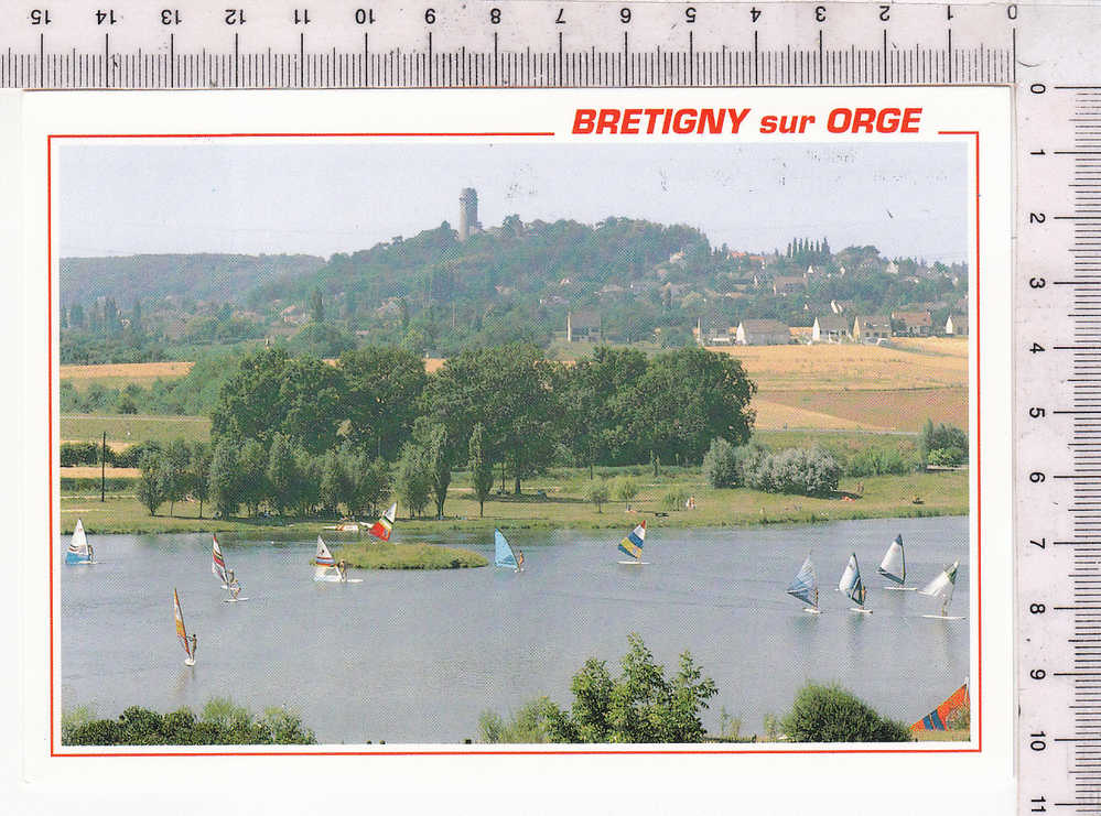 BRETIGNY  - Le Plan D'Eau, Vue Sur La TOur De  Montlhéry  - N°  91382 BB - Bretigny Sur Orge