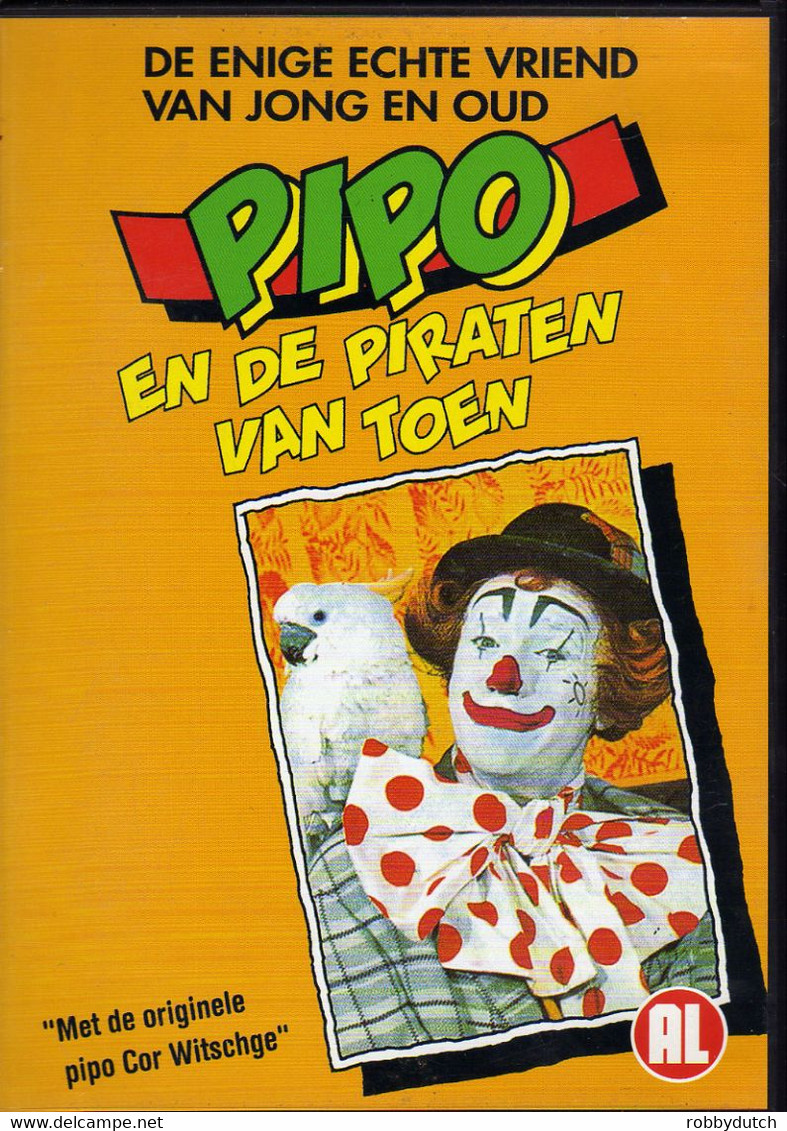 * LP + DVD *  PIPO DE CLOWN - PIPO EN DE PIRATEN VAN TOEN - Enfants