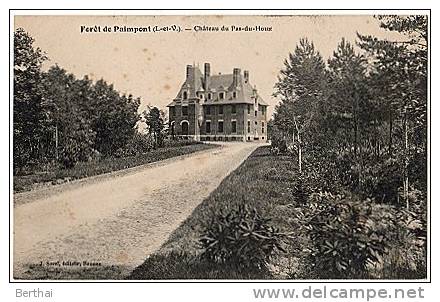 35 Foret De PAIMPONT - Chateau Du Pas Du Houx - Paimpont