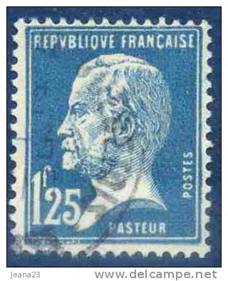 180  Type Pasteur 1f25 Bleu  Oblitéré 005 1922 - 1922-26 Pasteur