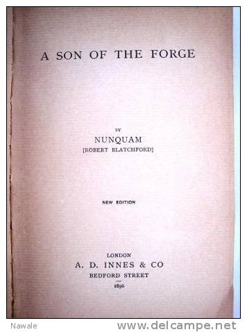 Blatchford, Robert: A Son Of The Forge - Armée/ Guerre