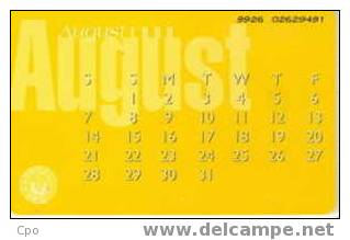 # UAE A14 August 1999 Calendar 30 Ods 01.99  Tres Bon Etat - Emiratos Arábes Unidos