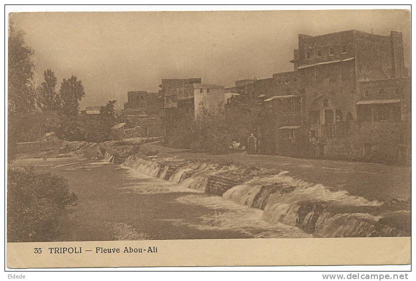 Tripoli 35 Fleuve Abou Ali Librairie Syrienne Joseph Zablith Ecrite Garzalé - Lebanon