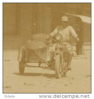 Bogota Real Foto Esquina Palacio Nacional Side Car Moto Motorcycle - Colombie