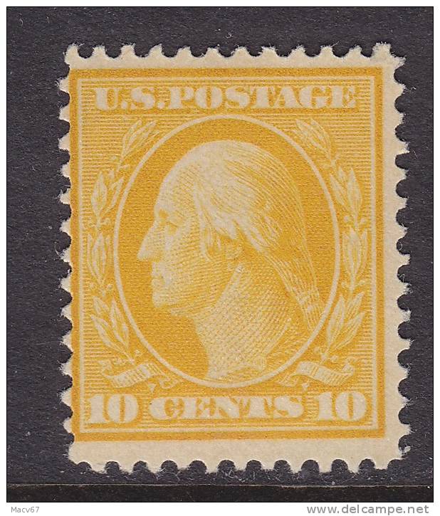 U.S. 338  Perf 12    *  Double Line Wmk  1909 Issue - Unused Stamps
