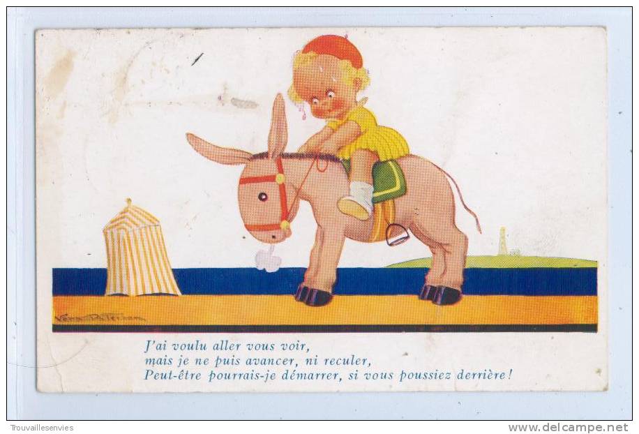 ILLUSTRATEUR Vera PATERSON - J'ai Voulu Aller Vous Voir, Mais Je Ne Puis Avancer, Ni Reculer .... - Paterson