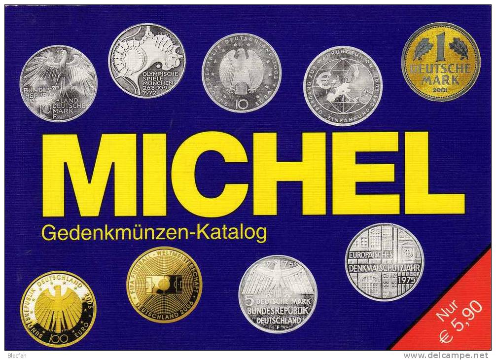 Gedenkmünzen Katalog 2007 Neu 6€ Michel For DM-Coin Of Germany And Euro-Coins Of All The EURO-countrys New Catalogue - Sonstige & Ohne Zuordnung