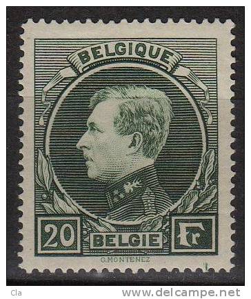 290A  *  Cob 190 - 1929-1941 Groot Montenez