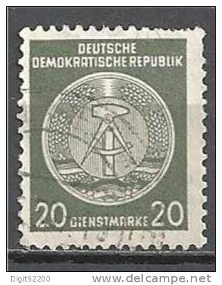 1 W Valeur Oblitérée, Used - ALLEMAGNE - DDR - Mi 22  * 1954 - N° 1177-29 - Other & Unclassified