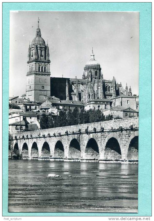 Espagne - Salamanca - 4 Cartes : Cathédrale - Pont Sur Le Tormes -  9*14 Cm - Salamanca