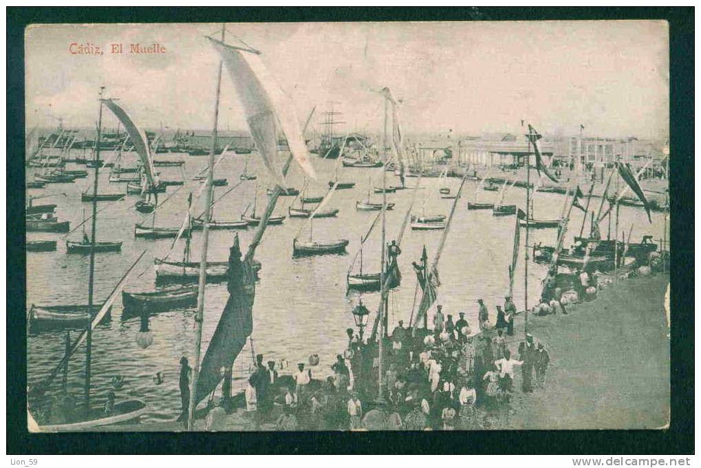 CADIZ - EL MUELLE - Spain Espana Spanien Espagne 62107 - Cádiz