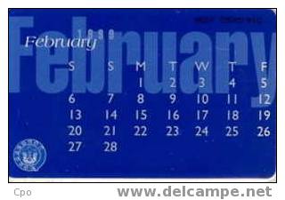 # UAE A11 February 1999 Calendar 30 Ods 01.99  Tres Bon Etat - United Arab Emirates