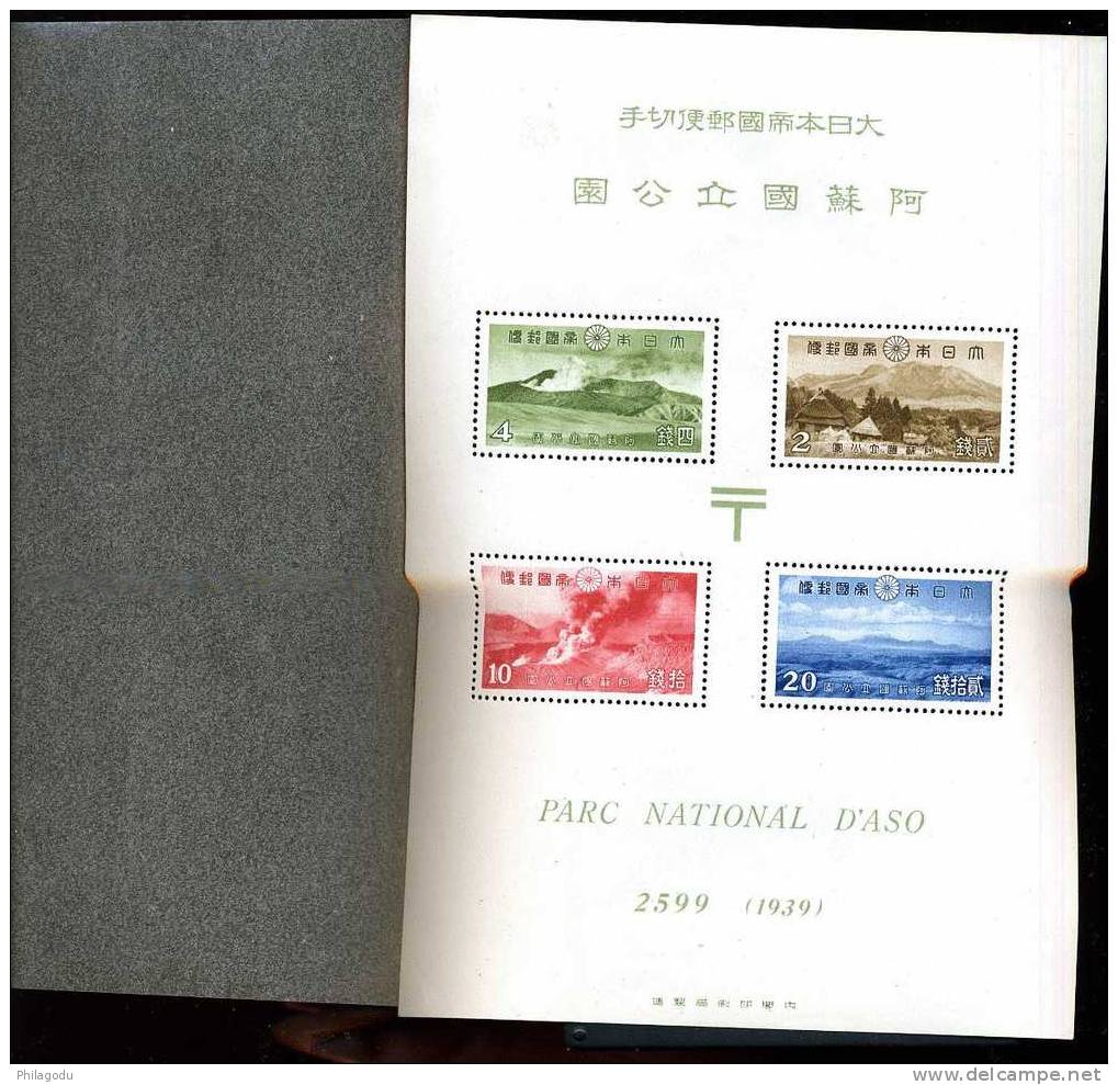 Parc Nationale D'ASO  Yv.Bloc 4 Dans Emballage D'origine Japon Nippon - Blocks & Sheetlets