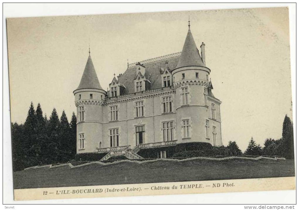 L'ILE BOUCHARD. - Château Du Temple - L'Île-Bouchard