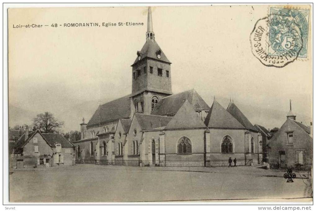 ROMORANTIN. - Eglise St-Etienne - Romorantin