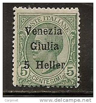 ITALIA - VENEZIA GIULIA - 1919 Sassone # 30 - MINT LH - Ungebraucht