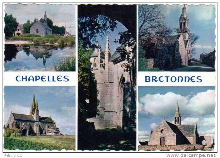 Chapelles Bretonnes : Ménez-Hom, Penhors, ND De La Joie, Cabellou, Faouët (29) - Bretagne