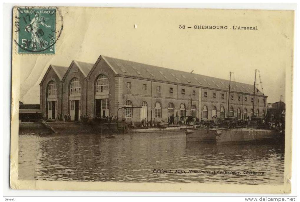 CHERBOURG. - L'Arsenal - Cherbourg