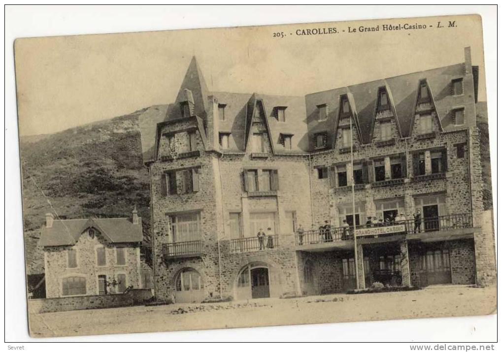 CAROLLES. - Le Grand Hôtel-Casino - Andere & Zonder Classificatie