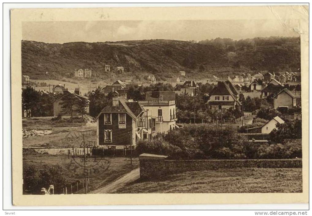 JULLOUVILLE Les PINS. -  Vue Générale Sur La Falaise - Andere & Zonder Classificatie