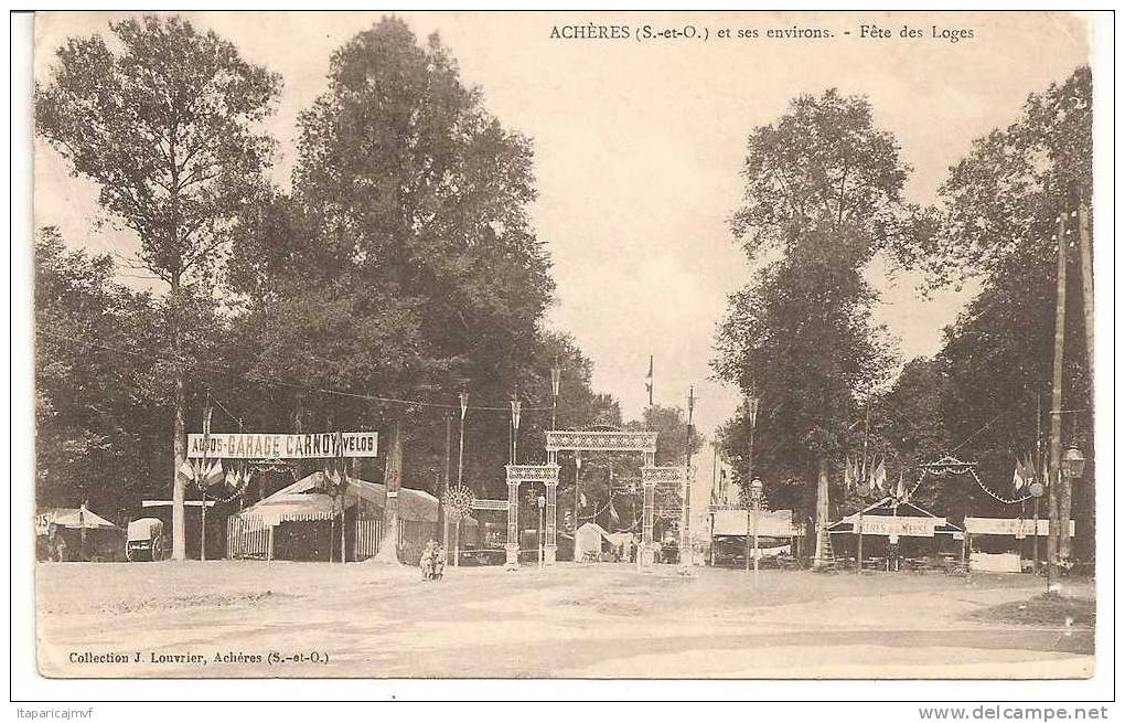 Yvelines : ACHERES Et  Ses Environs :  Fête  Des  Loges - Acheres