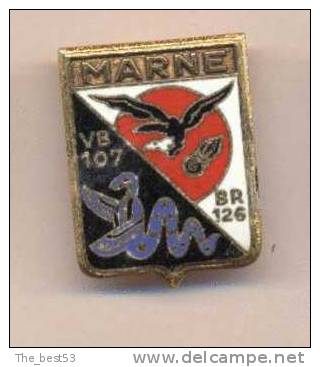 Insigne  EB  2/94   Marne    Saint Dizier - Fuerzas Aéreas