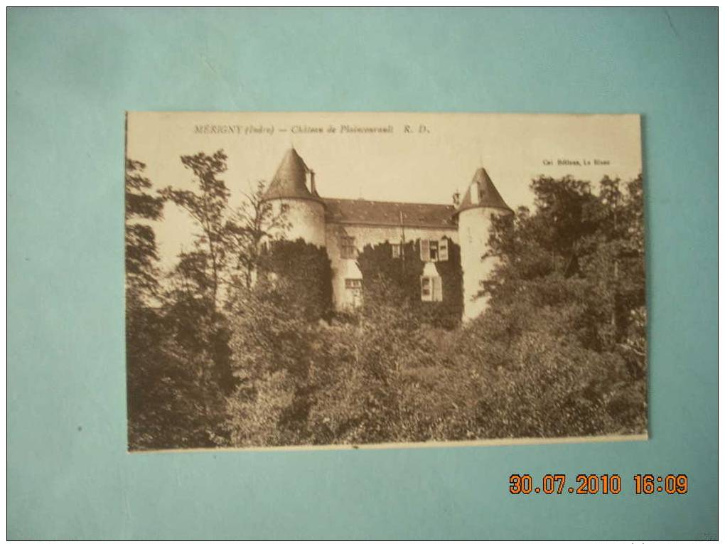 MERIGNY  LE CHATEAU DE PLAINCOURAULT - Sonstige & Ohne Zuordnung