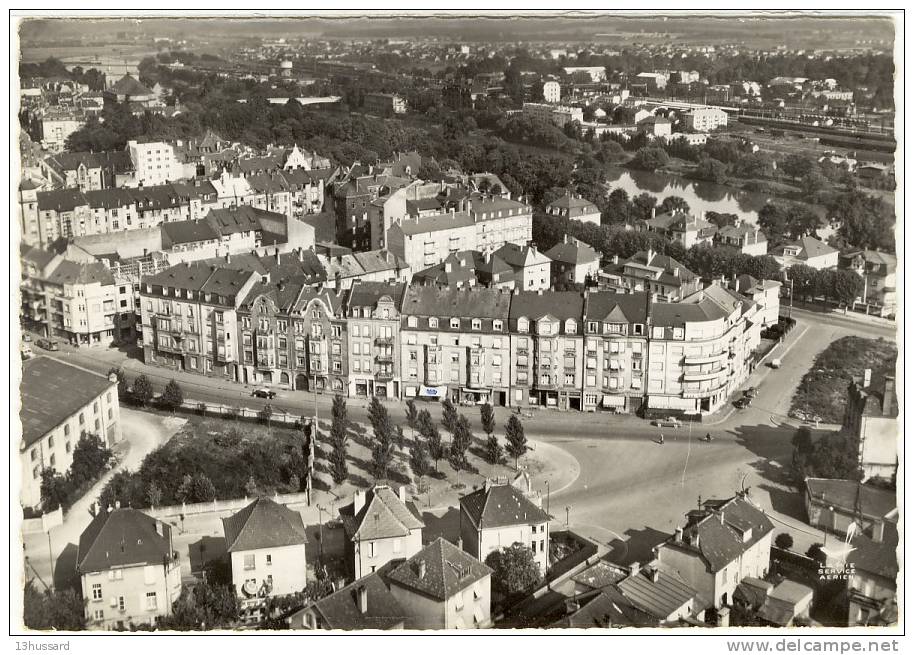 Carte Postale GF Thionville - Rue Joffre - Vue Aérienne - Thionville