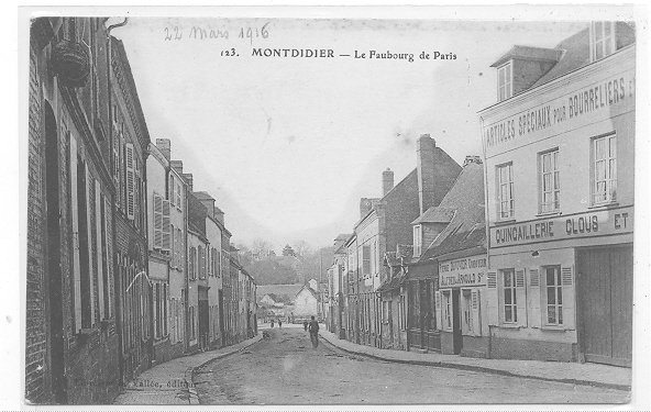 80 )) MONTDIDIER, Le Faubourg De Paris, 123 - Montdidier