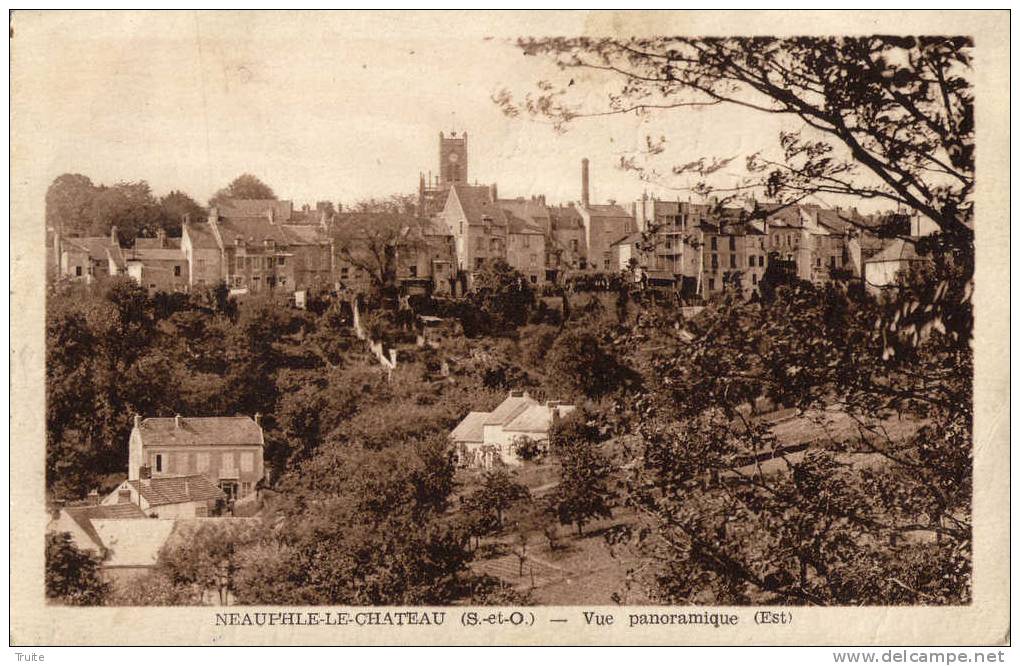 NEAUPHLE-LE-CHATEAU VUE PANORAMIQUE EST - Neauphle Le Chateau