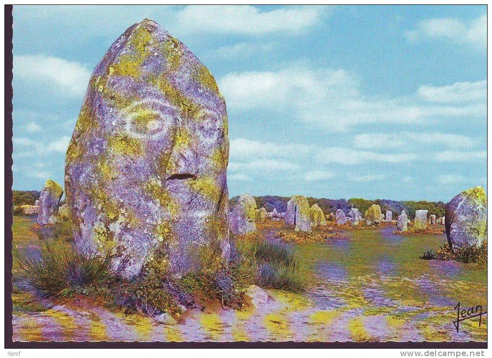 Il Capofila Dei Menhirs Di Carnac, Bretagna, Francia - Dolmen & Menhire