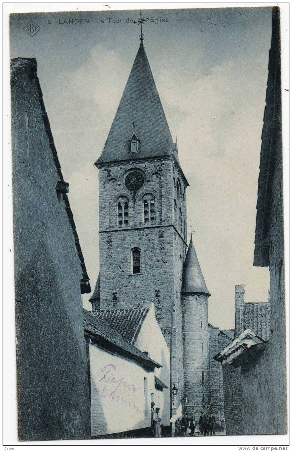 15668  -     Landen   La  Tour  De  L'église   SBP  N°    1 - Landen