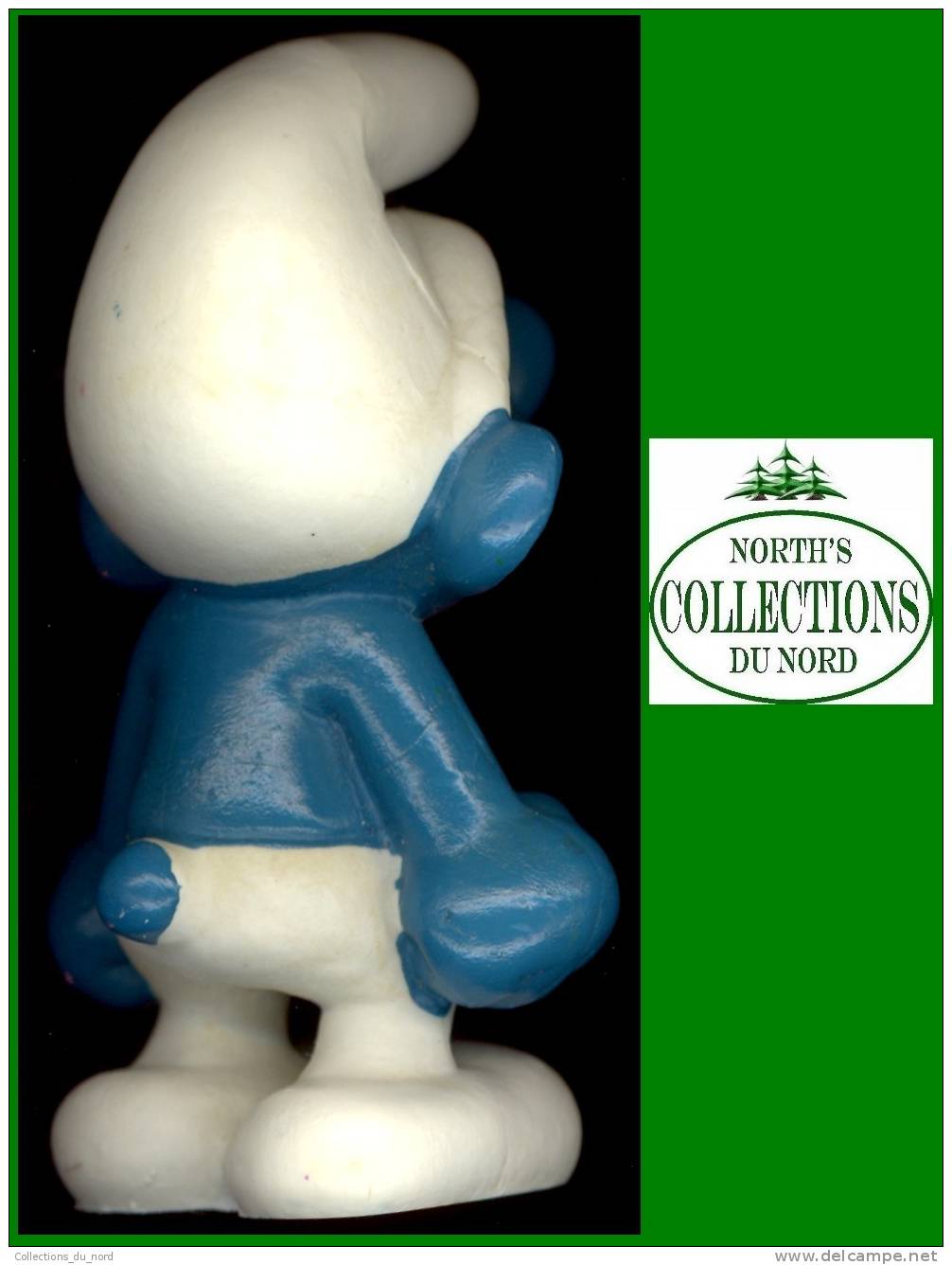 Smurf Grumpy W. Berrie Hong Kong / Schtroumpfs Grognon - Schtroumpfs