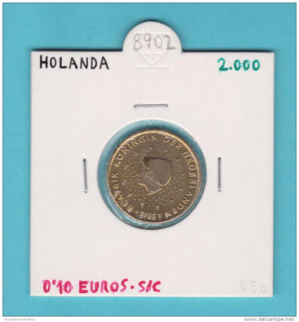 HOLANDA  10  CENTIMOS   2.000     SC/UNC      DL-8902 - Nederland