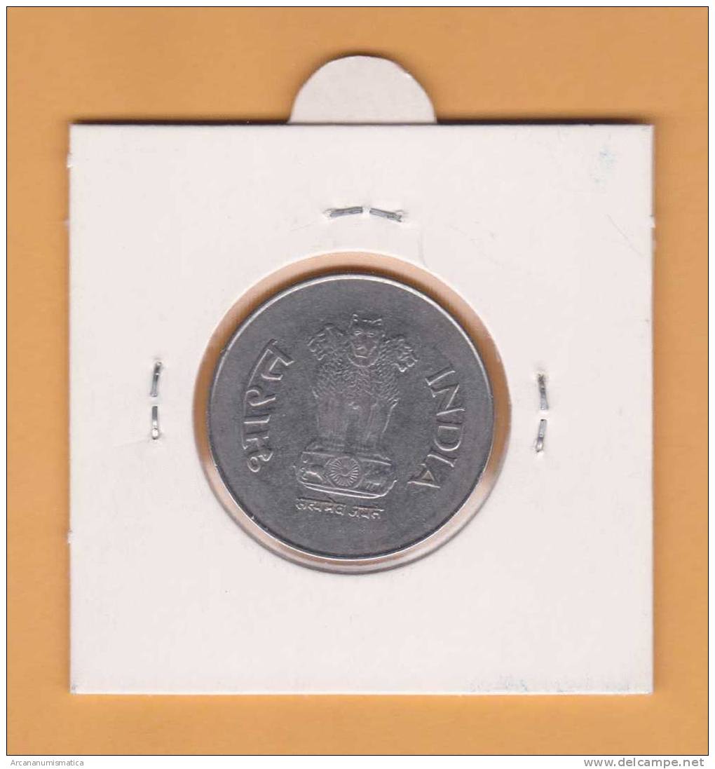 INDIA     1  RUPIA  2.001  ACERO   KM#92.2   MBC/VF    DL-8945 - Inde