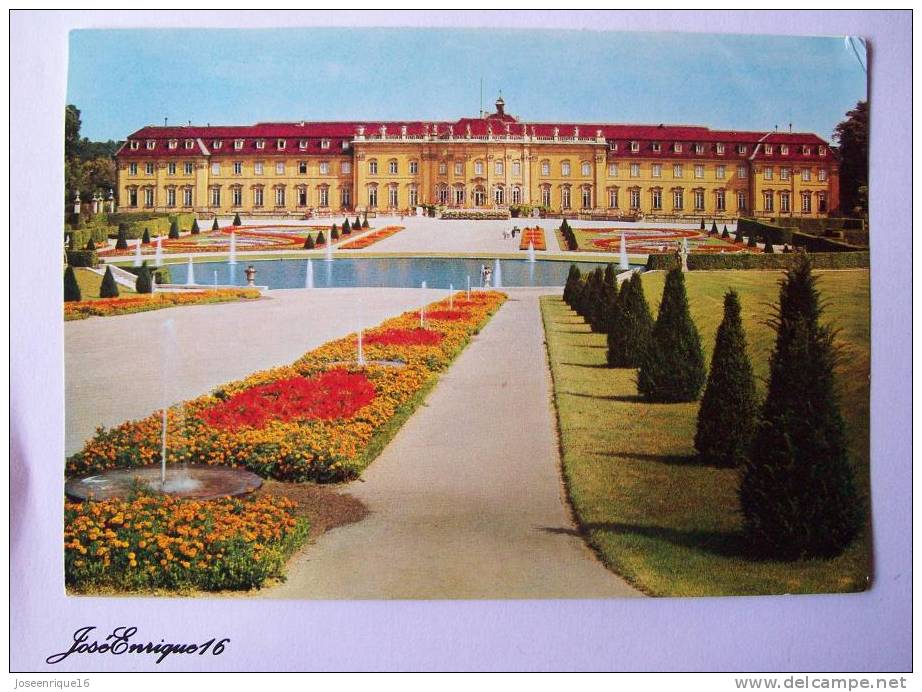 PALACIO DE LUDWINGSBURG. TARJETA POSTAL - Ludwigsburg