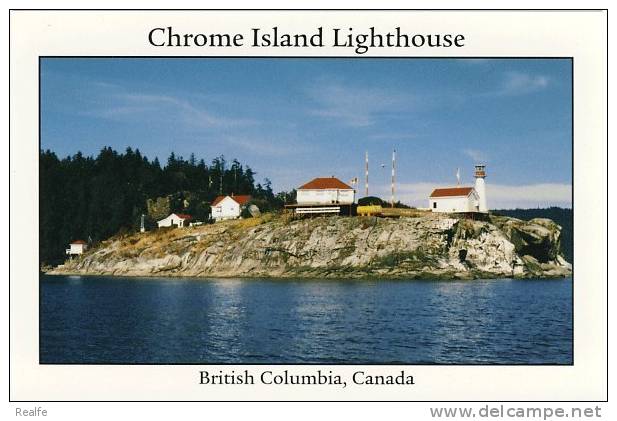 Phare  Lighthouse  Chrome Island Lighthouse British Columbia Canada - Lighthouses